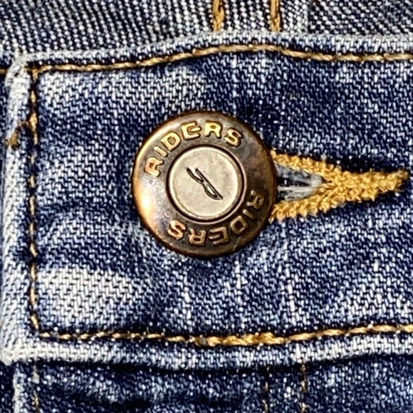 Lee Riders Jeans Womens 18M Blue Denim Straight Leg Classic Five-Pocket Stretch - Picture 8 of 16